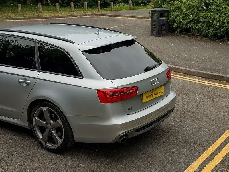 Used Audi A6 Black Edition 313 HP (230 kW) 2014 Silver Estate
