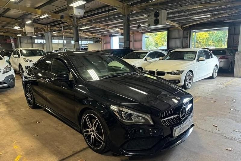 Black Used 2018 Mercedes CLA220 AMG line Sedan | £12,990 (Fair price) - Image 1/1