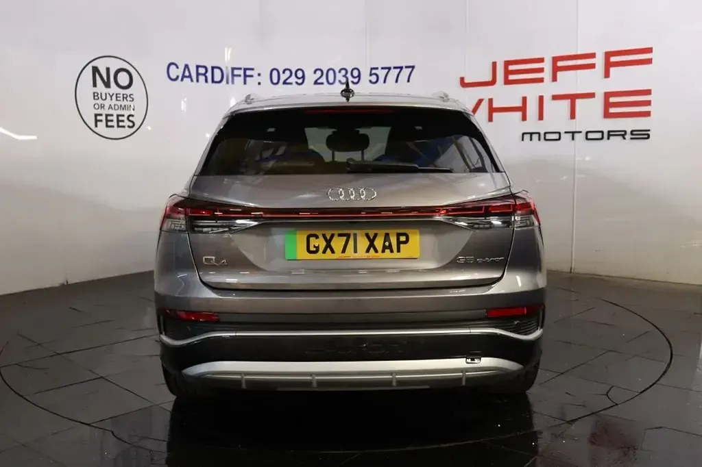 Used Audi Q4 e-tron S-Line 125 kW (170 HP) 2021 Grey SUV