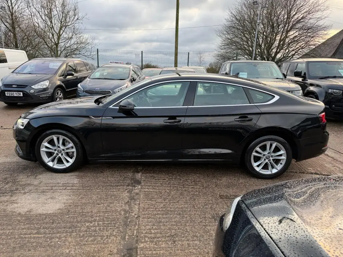 Begagnad Audi A5 Sportback Sport 190 HK (139 kW) 2018 Svart Halvkombi