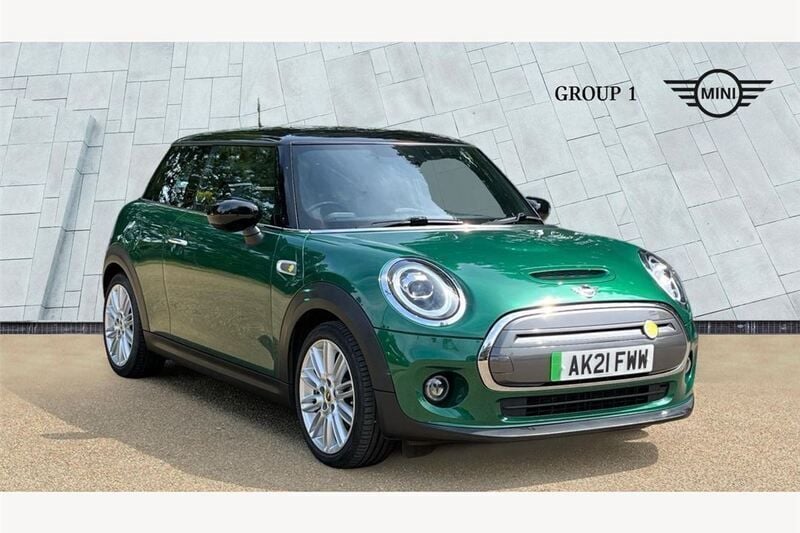 British racing green iv Used 2021 Mini Cooper S Level 2 Hatchback | £13,250 (Fair price) - Image 1/4