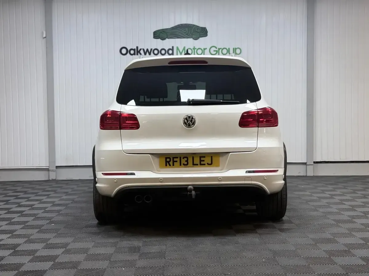 Used VW Tiguan R-line 177 HP (130 kW) 2013 White SUV
