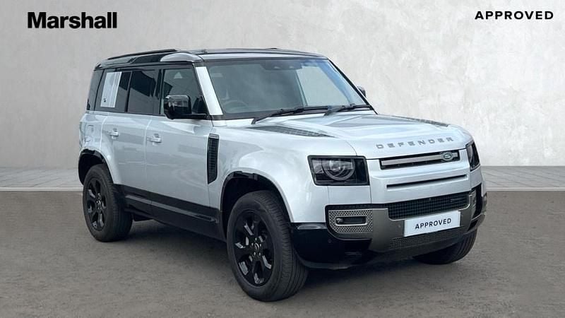 Silver Used 2023 Land Rover Defender HSE Dynamic SUV | £64,621 (Good price) - Image 1/4
