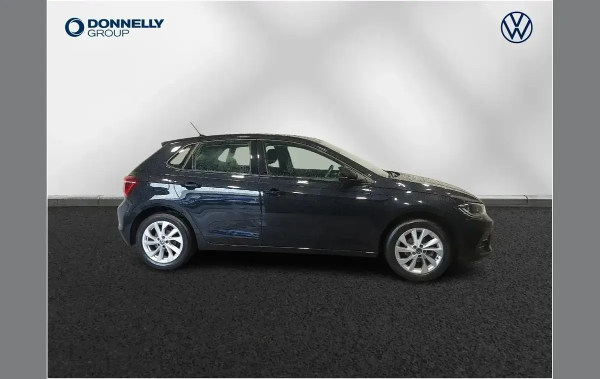 Used VW Polo Style 94 HP (69 kW) 2022 Black Hatchback