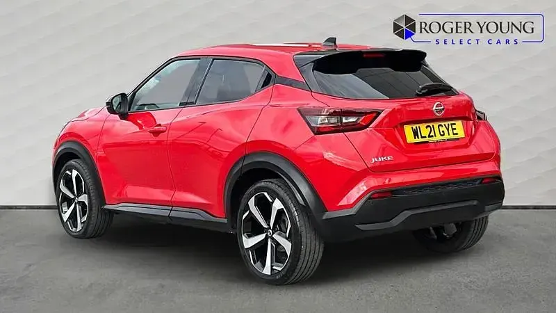 Used Nissan Juke Tekna 2021 Red SUV