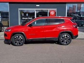 Used Jeep Compass Limited 130 HP (95 kW) 2023 Red SUV