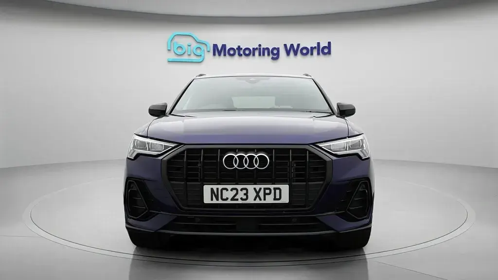 Used Audi Q3 Black Edition 245 HP (180 kW) 2023 Blue SUV