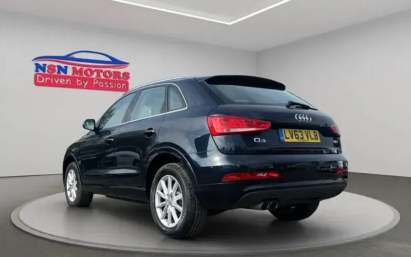 Used Audi Q3 Design 177 HP (130 kW) 2013 Blue SUV