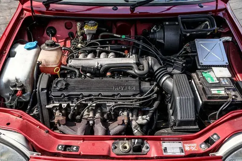 Used Rover 100 55 HP (40 kW) 1997 Red Hatchback