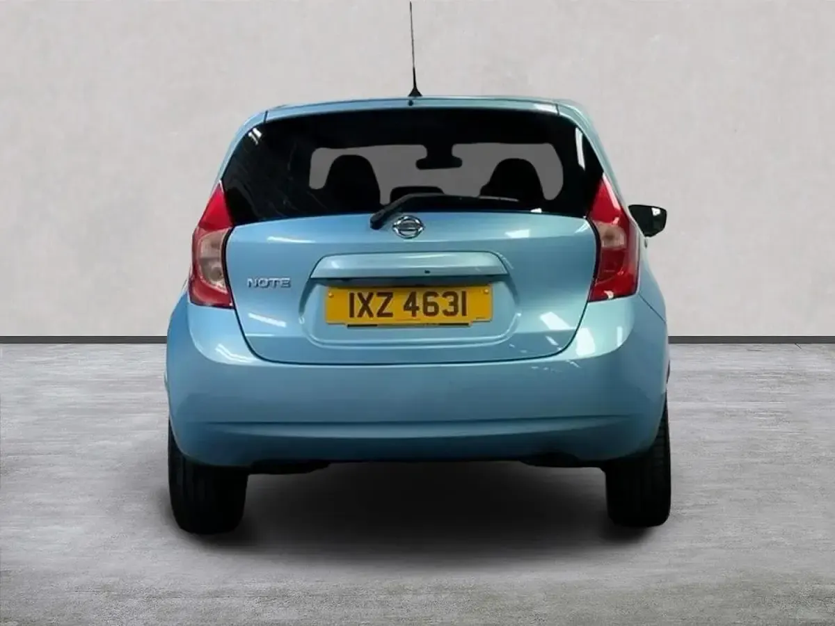 Used Nissan Note S 98 HP (72 kW) 2015 Blue Hatchback
