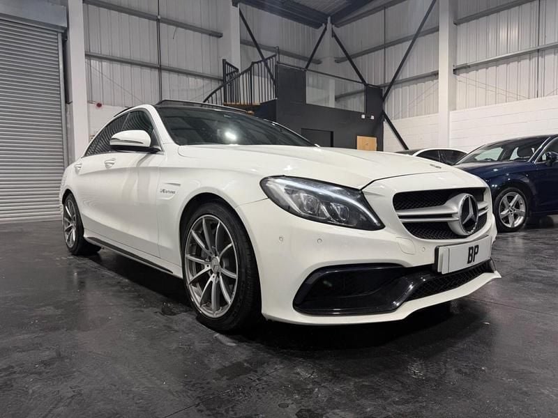 Used Mercedes C63 AMG Premium 2016 White Sedan