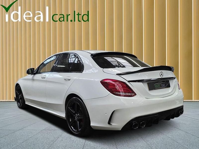 Used Mercedes C250 AMG line 2017 White Sedan
