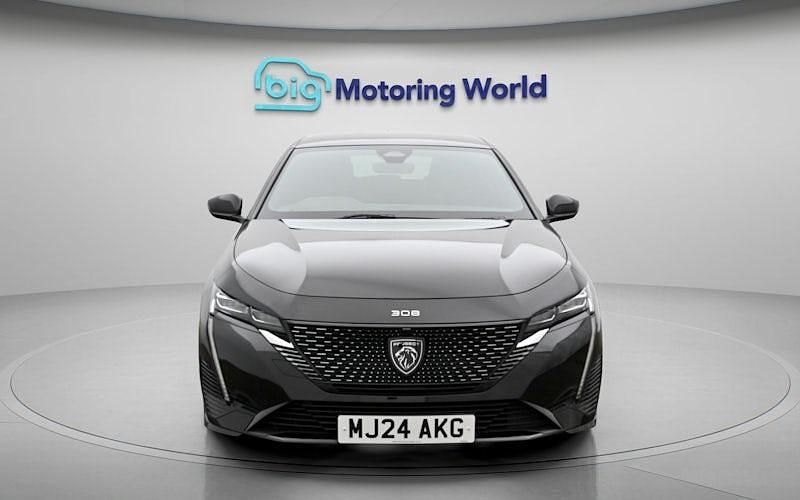 Used Peugeot 308 GT 131 HP (96 kW) 2024 Black Hatchback
