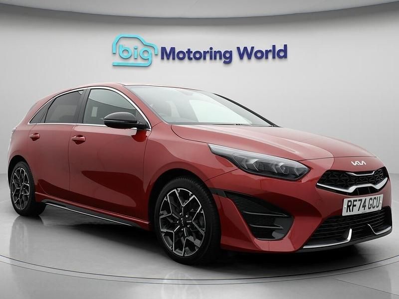 Red Used 2025 Kia Ceed GT-Line Hatchback | £18,700 (Fair price) - Image 1/4