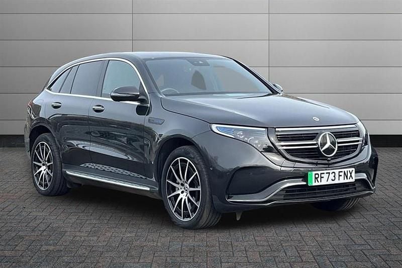 Used Mercedes EQC400 AMG line 300 kW (408 HP) 2023 Grey SUV