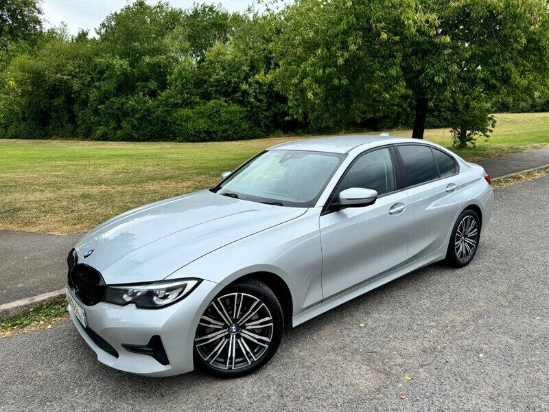 Silver Used 2021 BMW 330 Sport Line Sedan | £17,995 (Fair price) - Image 1/4