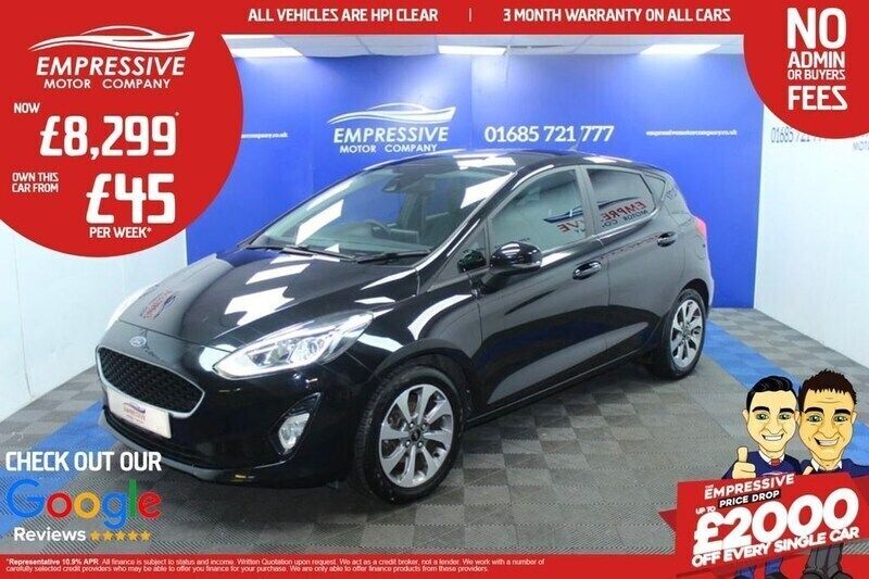 Black Used 2020 Ford Fiesta Trend Hatchback | £8,299 (Fair price) - Image 1/4