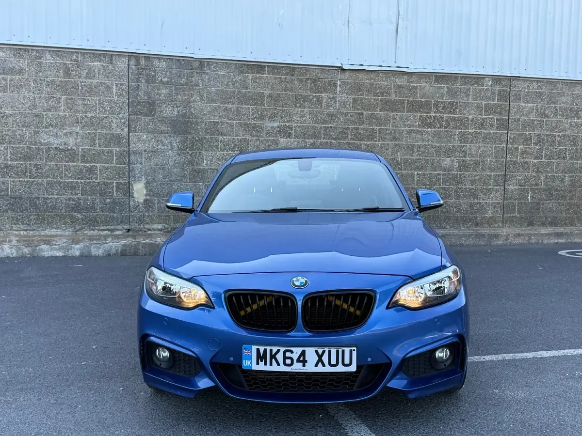 Used BMW 218 M Sport 2014 Blue Coupe