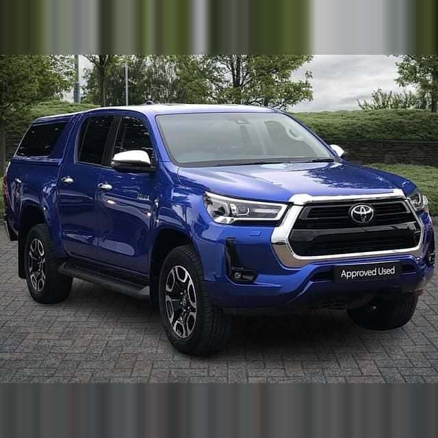 Blue Used 2023 Toyota HiLux Pickup | £30,700 (Super price) - Image 1/2