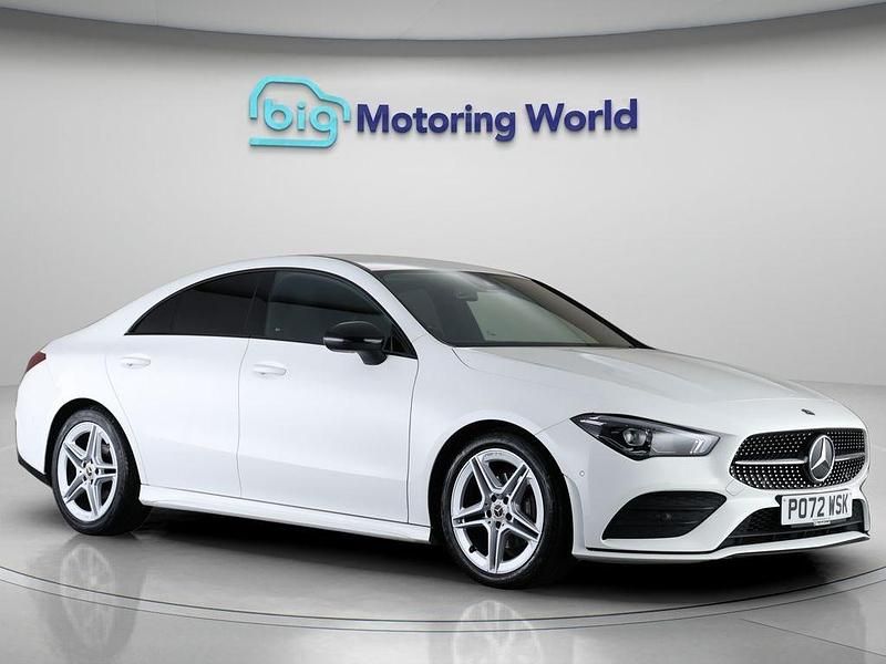 White Used 2022 Mercedes CLA180 Executive Sedan | £21,200 (Good price) - Image 1/4
