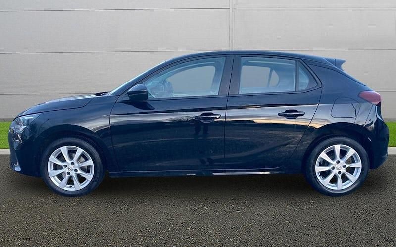 Used Vauxhall Corsa Edition 75 HP (55 kW) 2022 Black Hatchback