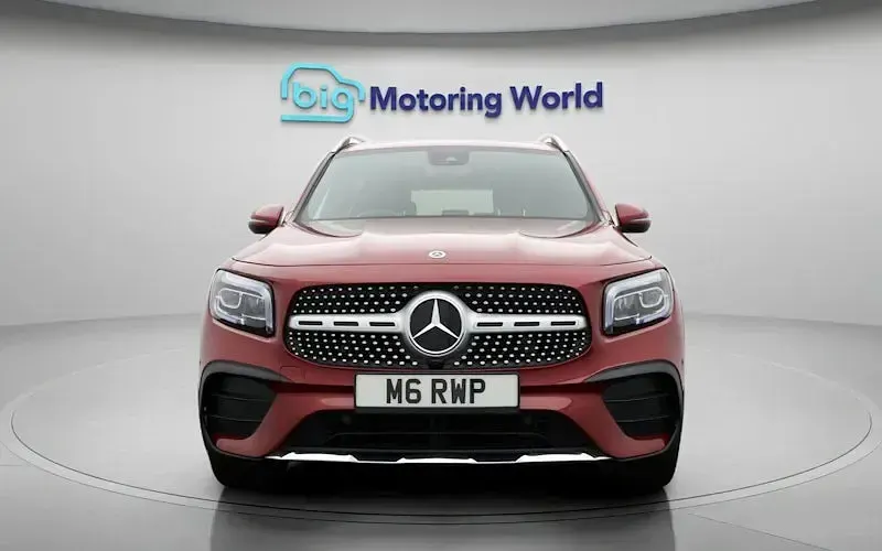 Used Mercedes GLB200 AMG line 163 HP (119 kW) 2022 Red SUV