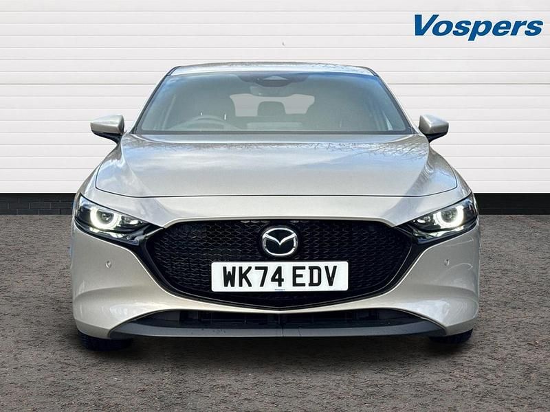 Used Mazda 3 Exclusive-Line 120 HP (88 kW) 2024 Silver Hatchback