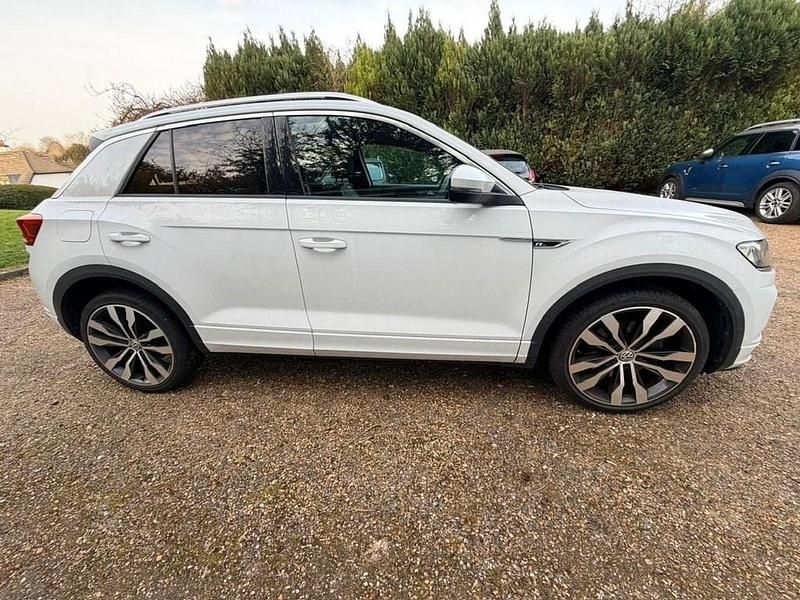 Used VW T-Roc R-line 150 HP (110 kW) 2019 White SUV
