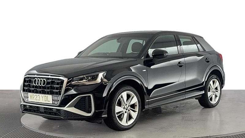 Black Used 2023 Audi Q2 S-Line SUV | £20,820 (Good price) - Image 1/4