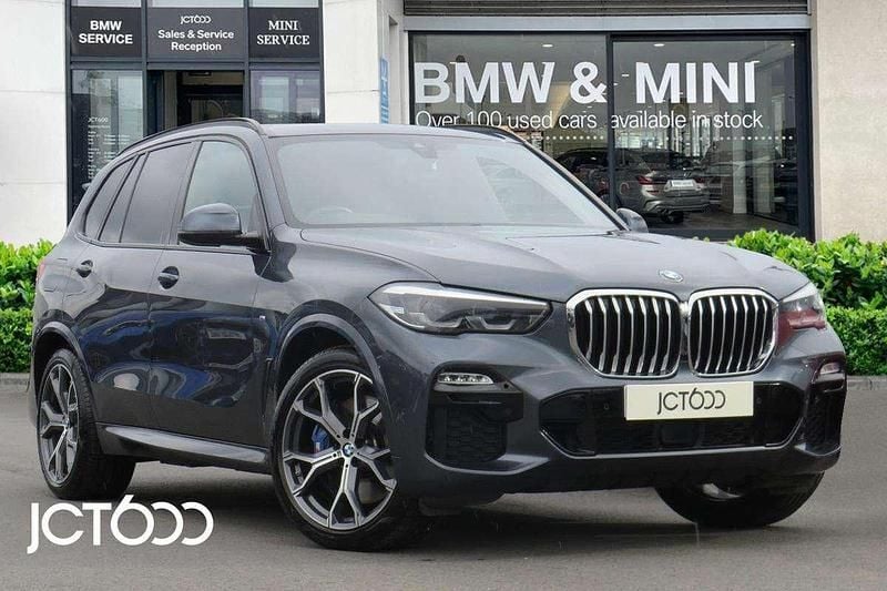Grey Used 2021 BMW X5 M Sport SUV | £39,500 (Good price) - Image 1/4