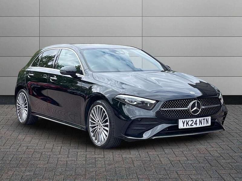 Black Used 2024 Mercedes A250 AMG Line Premium Plus Hatchback | £28,995 (Expensive) - Image 1/4
