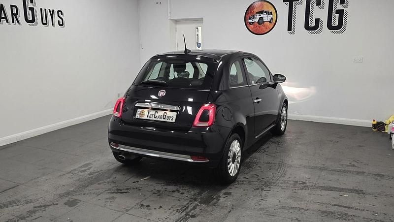 Used Fiat 500 Lounge 69 HP (50 kW) 2018 Black Hatchback