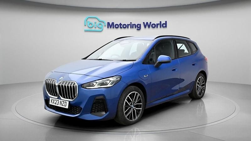 Used BMW 225 Active Tourer M Sport 241 HP (177 kW) 2023 Blue MPV