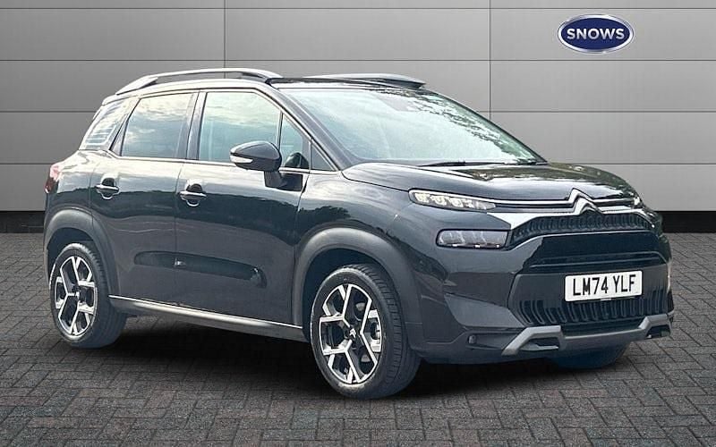 Black Used 2024 Citroën C3 Aircross PureTech SUV | £18,150 (Fair price) - Image 1/4