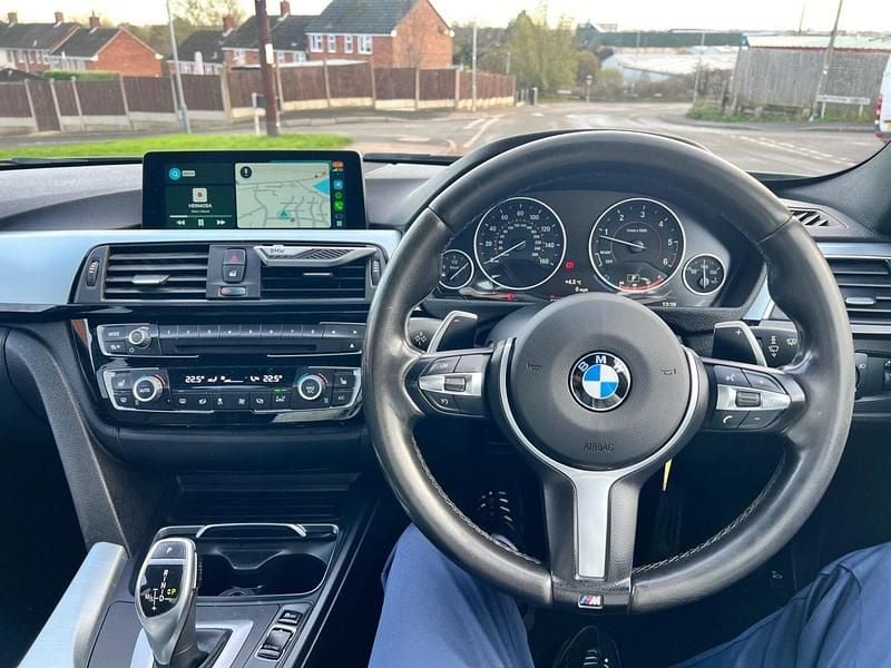 Used BMW 320 M Sport 2017 Black Sedan