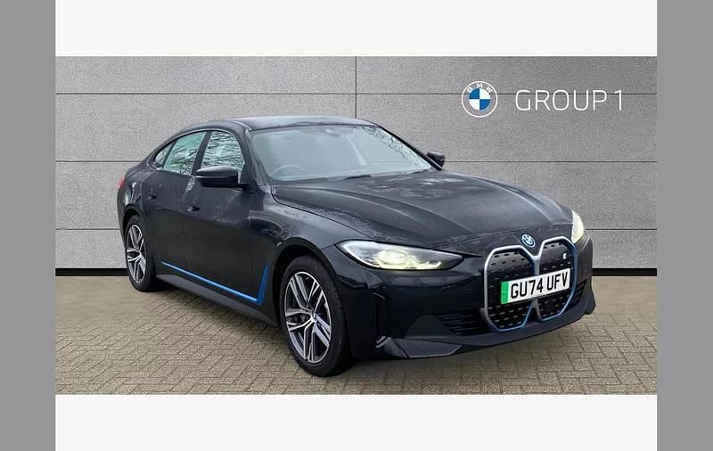 Black Used 2024 BMW i4 Sport Line Sedan | £33,995 (Good price) - Image 1/4