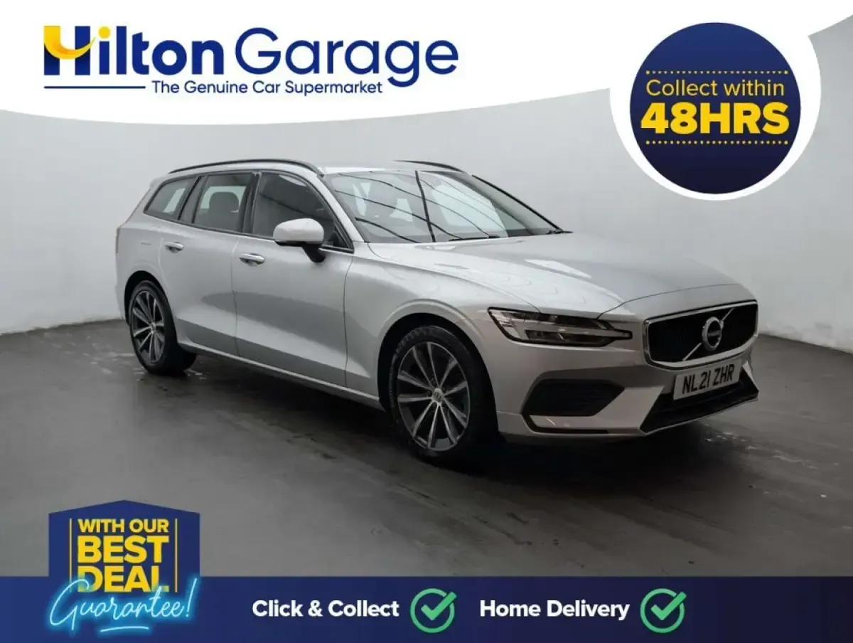 Second-hand Volvo V60 Momentum 163 CP (119 kW) 2021 Argintiu Break