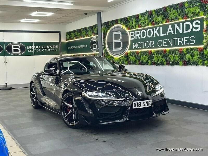 Black Used 2021 Toyota Supra Coupe | £39,385 (Fair price) - Image 1/3