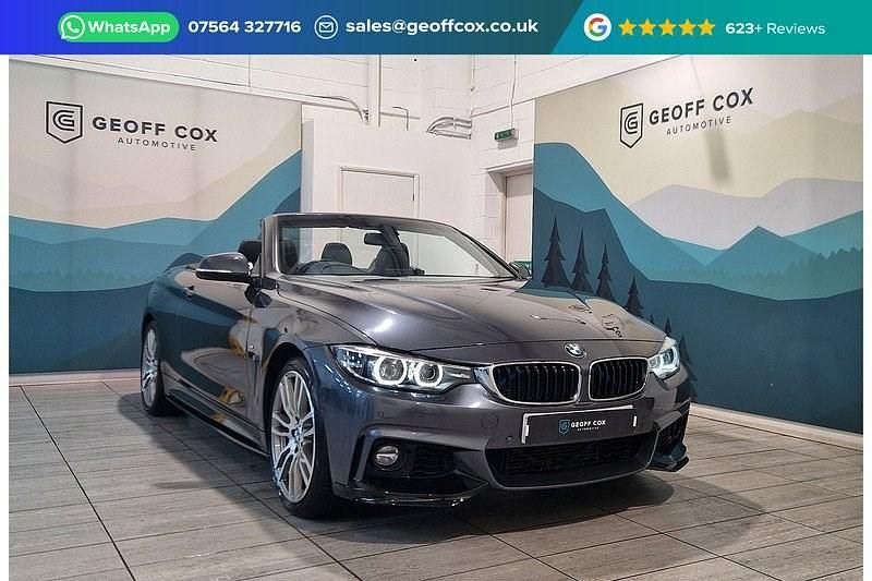 Grey Used 2019 BMW 435 M Sport Cabriolet | £17,745 (Fair price) - Image 1/4