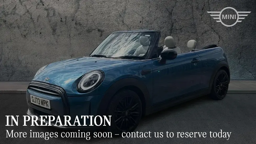 Used Mini Cooper Cabriolet Exclusive 134 HP (98 kW) 2023 Blue Cabriolet
