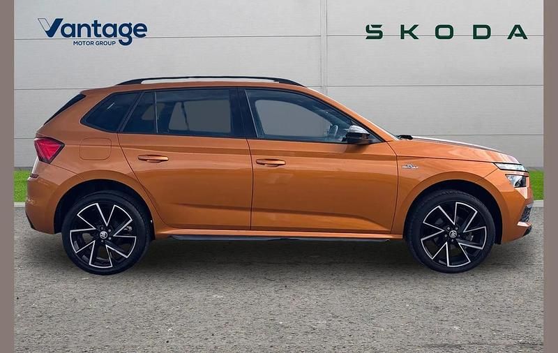 Used Skoda Kamiq Monte Carlo 115 HP (84 kW) 2023 Orange SUV