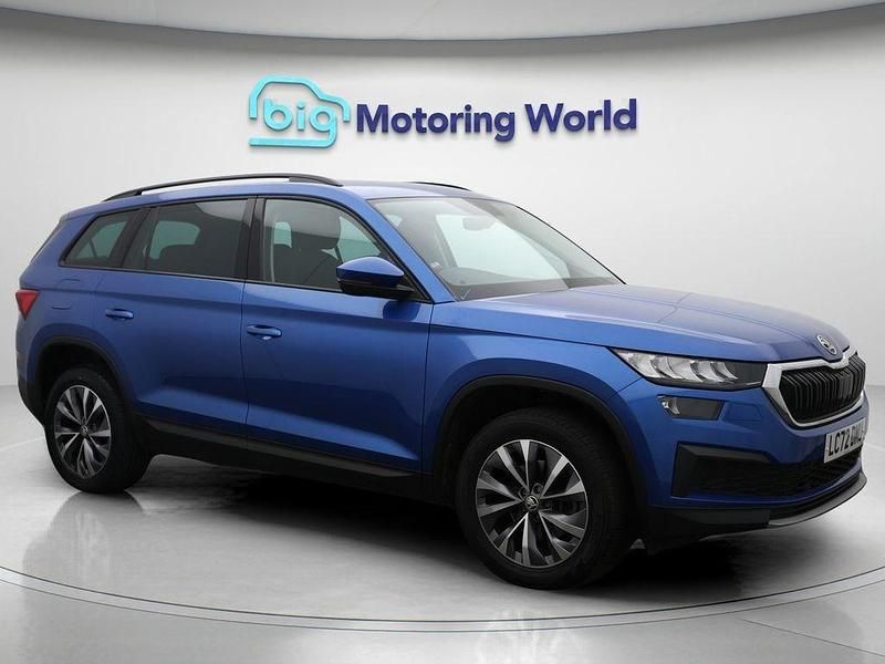 Blue Used 2022 Skoda Kodiaq SE Drive SUV | £19,490 (Good price) - Image 1/4