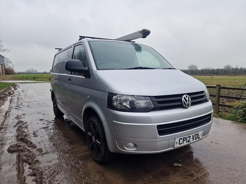 Used VW T5 102 HP (75 kW) 2012 Silver Van