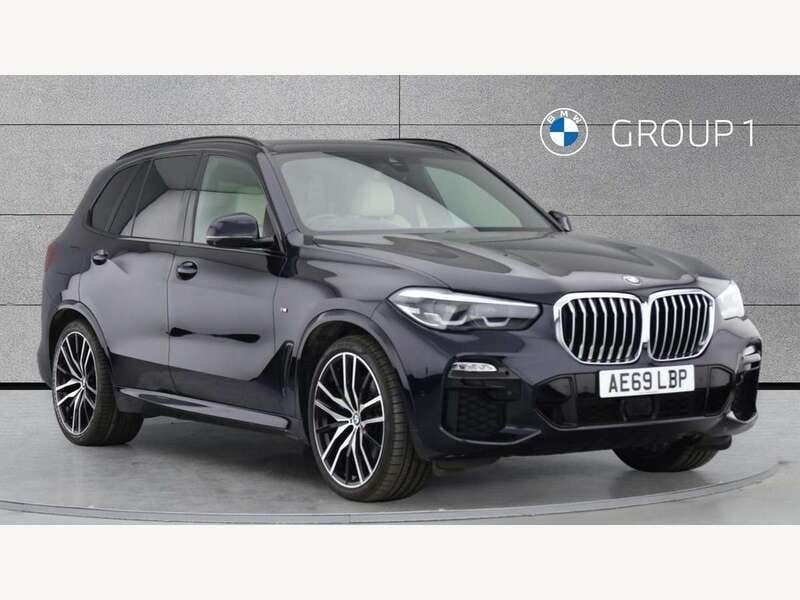 Black Used 2019 BMW X5 M Sport SUV | £33,850 (Fair price) - Image 1/4