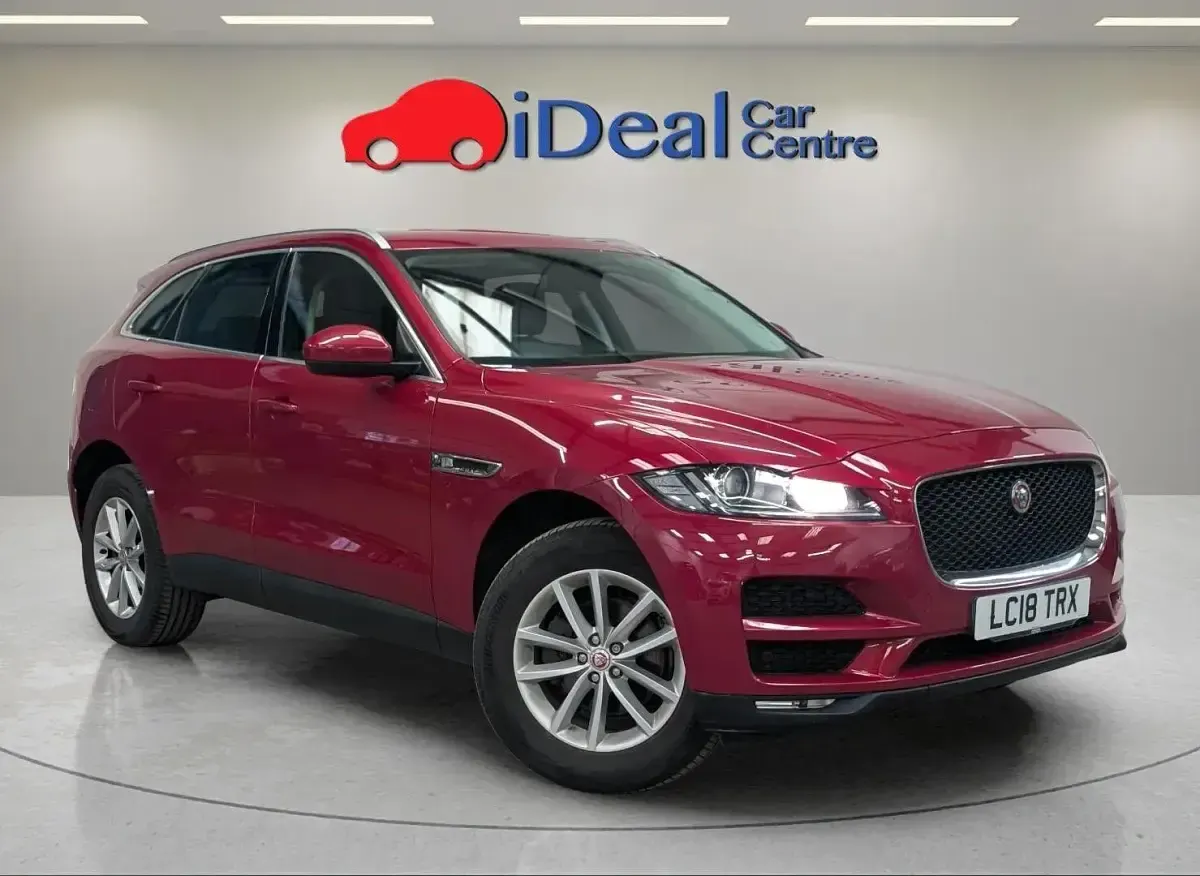Used Jaguar F-Pace Prestige 180 HP (132 kW) 2018 Red SUV