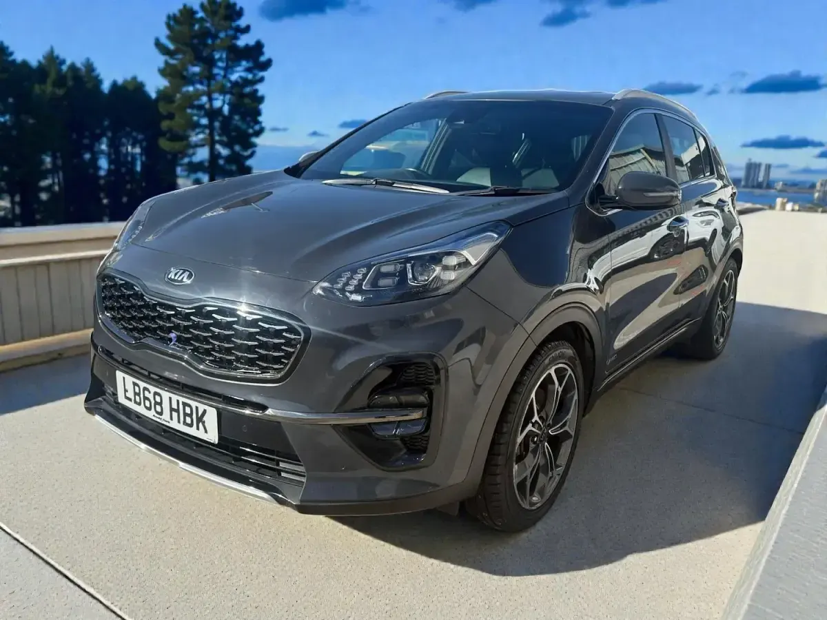 Used Kia Sportage GT-Line 136 HP (100 kW) 2019 Grey SUV