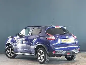 Used Nissan Juke Acenta 112 HP (82 kW) 2019 Blue SUV