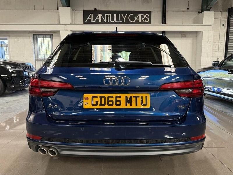 Used Audi A4 S-Line 190 HP (139 kW) 2016 Blue Estate