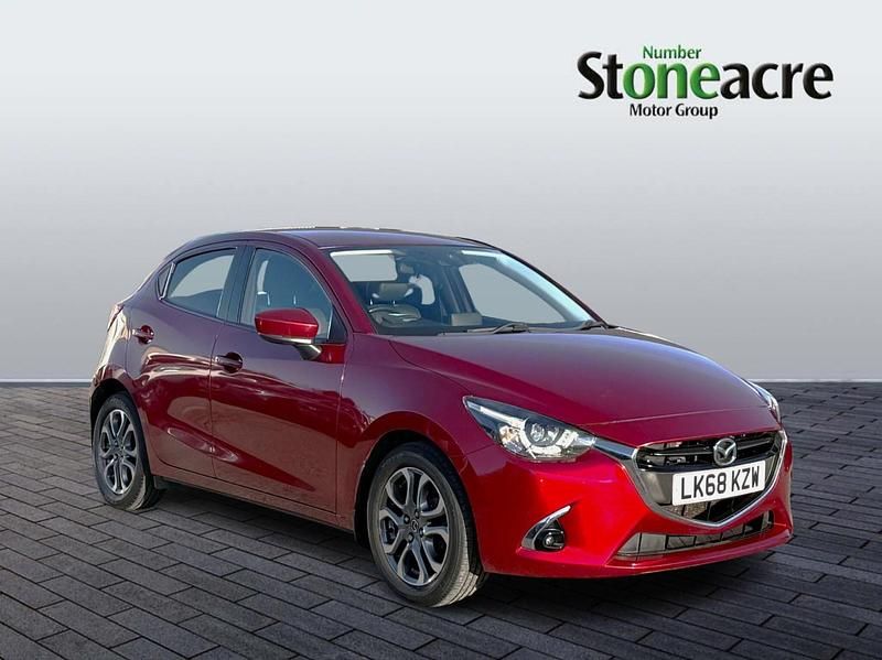 Red Used 2018 Mazda 2 Inclusive Hatchback | £9,695 (Fair price) - Image 1/4