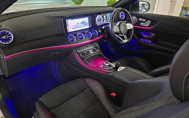 Used Mercedes E450 AMG line 367 HP (269 kW) 2019 White Cabriolet